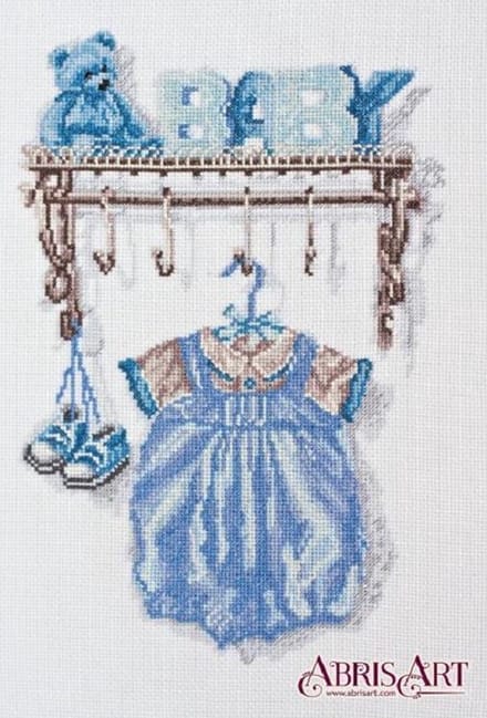 Borduurpakket ABRIS ART - BABY BOY