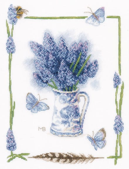 Lanarte - Telpakket kit - Blauwe druifjes - PN-0194854