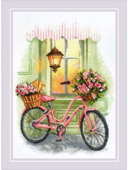 Borduurpakket Bloemenreis