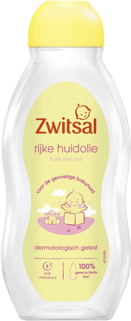 Zwitsal Avocado Rijke Huidolie - Met avocado-olie en vitamine E - 200ml