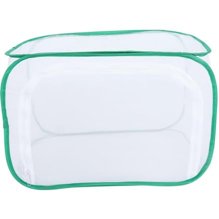 Grande cage d'élevage pliable, portable, durable et ventilée pour papillons (L) white