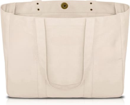 Canvas Shopper - Ruim Ontwerp - Met Laptopvak - Duurzaam Design Voor Dames