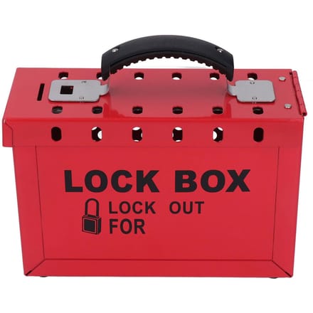 Ensemble de Cadenas pour Boîte de Consignation Portable de Sécurité pour Consignation de Groupe avec 12 Cadenas de 38 mm 24 Clés black