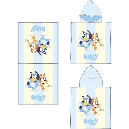 Bluey poncho