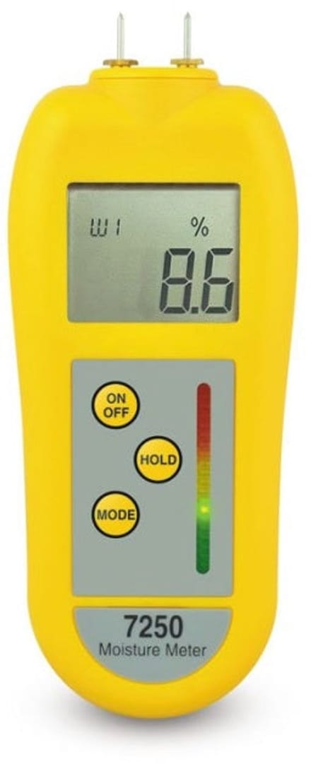 7250 Vochtigheidsmeter met geïntegreerde pinnen
