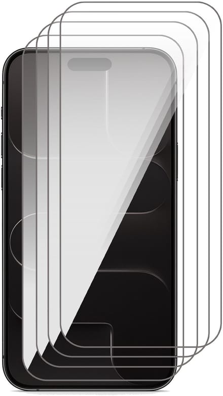 Screenprotector geschikt voor iPhone 17 Air - 4x Glas Screen Protector