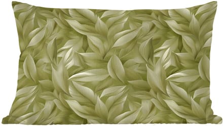 Sierkussens - Kussentjes Woonkamer - 60x40 cm - Bladeren - Modern - Groen