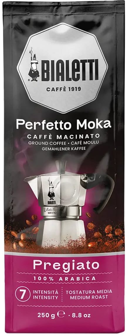 Bialetti Perfetto Moka Pregiato gemalen koffie – 250gr