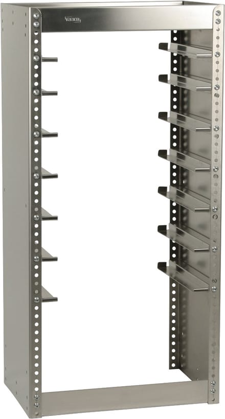 Raaco S216 BOXXSER leeg rek alum. incl. Montage