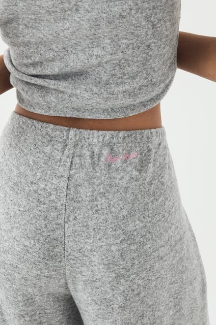 Dames DSGN Studio Lounge Rechte Pijp Broek | Ash Grey | Maat: 3XL
