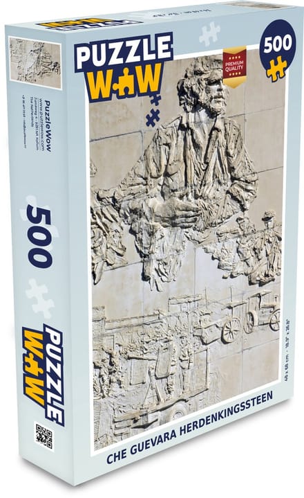Puzzel Che Guevara herdenkingssteen - Legpuzzel - Puzzel 500 stukjes