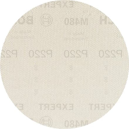Bosch Accessories EXPERT M480 2608900703 Schuurnet voor excentrische schuurmachine Ongeperforeerd Korrelgrootte (num) 220 (Ø) 150 mm 50 stuk(s)