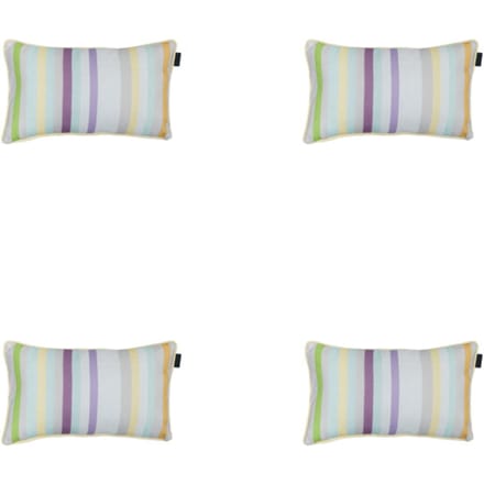 Madison - Sierkussen Righe purple - Ca. 30x50 cm - Set van 4