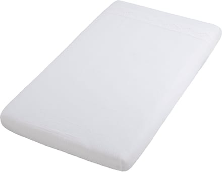 Baby's Only Hoeslaken Calm - Hoeslaken ledikant - Met broderie - Hoeslaken babybed - Baby hoeslaken - Superzachte Katoen - Wit - 60x120 cm - 100% katoen