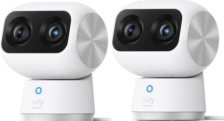 eufy S350 4K Indoor Beveiligingscamera 2-Pack - Bedraad - Wit