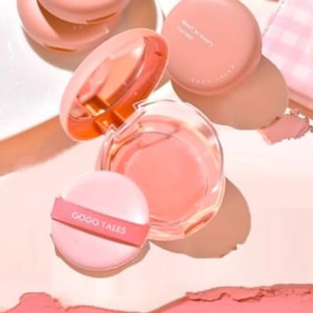 GOGO TALES - Soft Powder Blusher Cream - 4 Colors #G04 - 8g