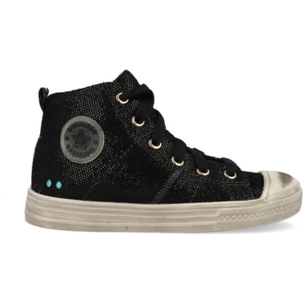 Frans Ferm Hoge Sneakers Meisjes Zwart