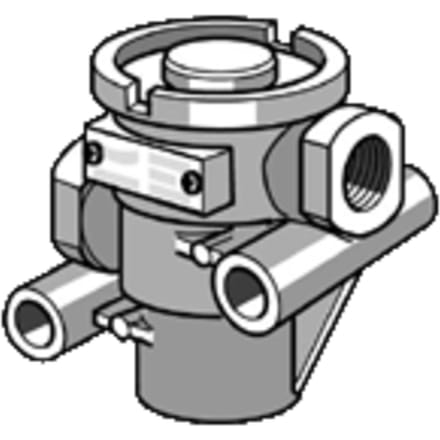 Overdrukventiel KNORR-BREMSE AC 156B