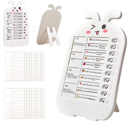 Dailygoods- Dagplanner voor Kinderen - 26 Verwisselbare Bladen - Takenplanner - To Do Planner - Weekplanner - Tijdmanagement - Routine Planner