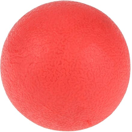Massief rubberen bal interactief speelgoed voor hondentraining, kauwen, spelen, apporteren, speelgoed S red