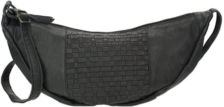 Enrico Benetti Sicily Leren Crossbodytas - Zwart