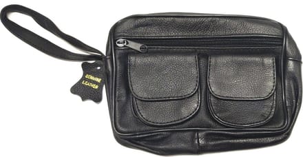 Rojafit Polstas Groot - Zwart - Leer ( Afmeting: L.20 x Br.6 x H.13 cm.)