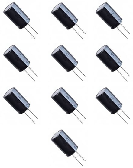 2.2uF 100V Condensator 6x11 10 stuks