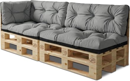 Palletkussens Set - Kussens voor pallets - Meubels Aankleden - Extra Dikke Vulling
