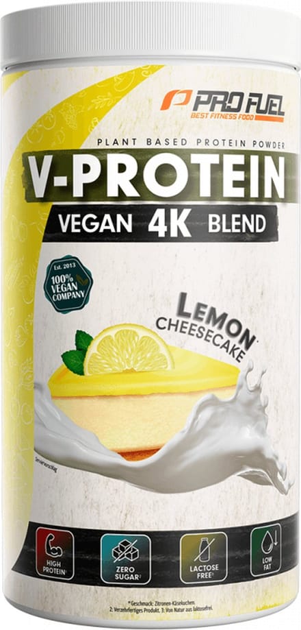ProFuel V-Protein 4K Blend (750g) Lemon Cheesecake - Eiwitten - Veganistisch eiwit