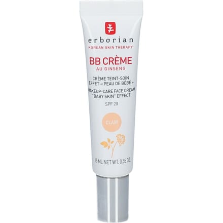 Erborian BB & CC Creams Crème au Ginseng SPF 20 Bb- cc-crème Dames 15 ml