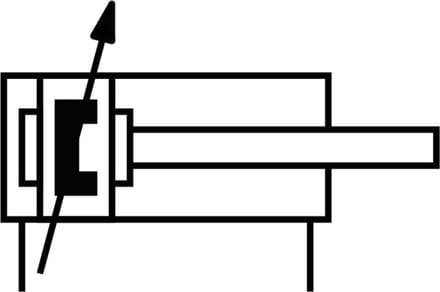 Festo Cilinder 40mm Boring 60mm Slag ISO 15552 Dubbelwerkend - 3660620 - P2C8T