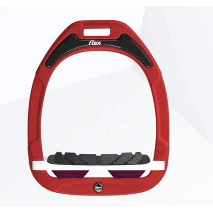 Ingelorende Sporen Grip Rood/Wit/Pruim Flex-On Green Composite