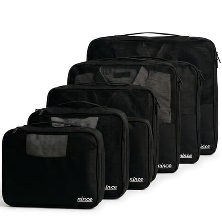 Nince Packing cubes - Koffer Organizer set - Bagage Organizers - Compression Cube - Travel Backpack Organizer