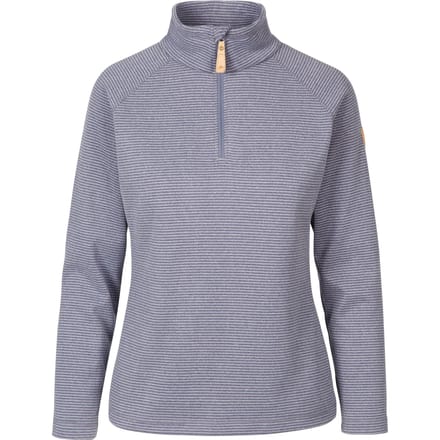 Trespass Dames/dames Olga Leder Fleece Top (Denim Blue Marl)
