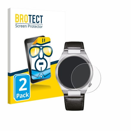 BROTECT - Screenprotector voor Citizen Tsuyosa NK5010 - Folie Beschermfolie transparant 2 Stuks