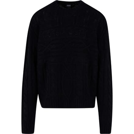 Urban Classics - Set In Boxy Sweater/trui - L - Zwart