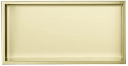 Inbouwnis Badkamer - Geborsteld Messing Goud - 60 x 30 x 10 cm