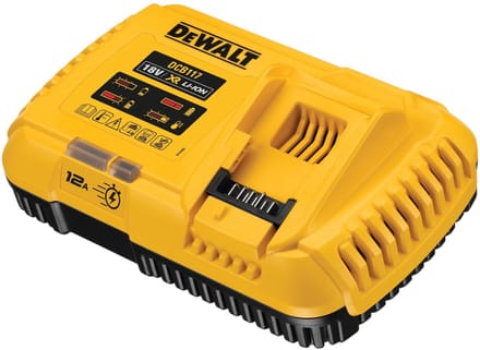 DEWALT DeWALT DCB117-QW, Ladegerät, 18 V, DeWalt, Schwarz, Gelb, 12 A DCB117-QW Snellader