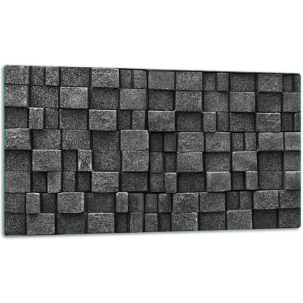 TMK ArtDeko Serie - Glazen Snijplank - 52x30 cm - Mozaïek