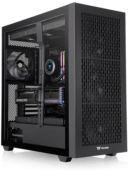Thermaltake AX500 Full - PC Case - Behuizing - Gehard Glas - 4x140mm Ventilator - Filters - Zwart