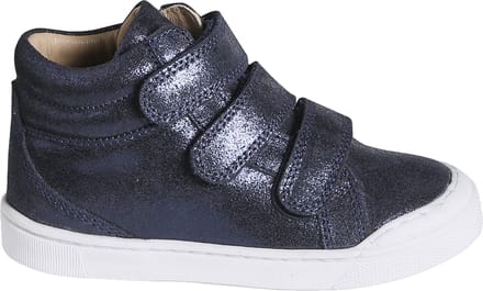 Vertbaudet Sneakers - meisjes - klittenband - goud - leren