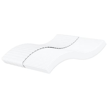 vidaXL - Schuimmatras - hardheid - H2 - H3 - 200x220 - cm - wit
