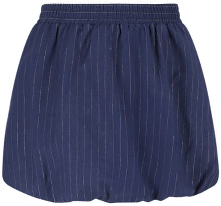Like Flo winter rok meisjes teens - navy blauw - Silver - pinstripe