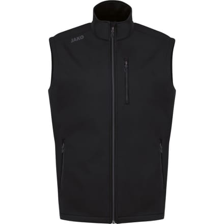Jako Premium Softshell Jack Heren - Zwart | Maat: 3XL
