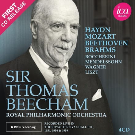 Royal Philharmonic Orchestra, Sir Thomas Beecham - Haydn, Mozart, Beethoven, Brahms (4 CD)
