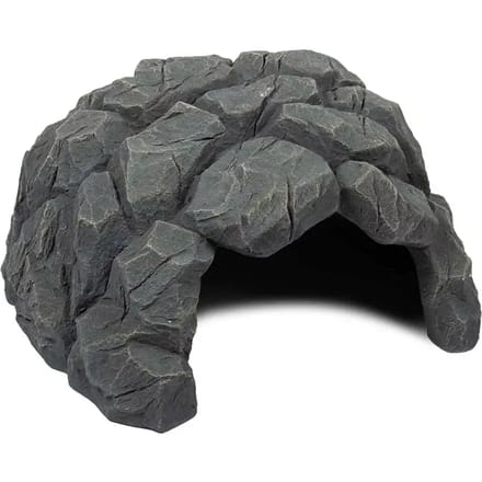 Terra Della Schildpaddengrot grijs 52x41,5x27,8 cm schuilplaats voor landschildpadden