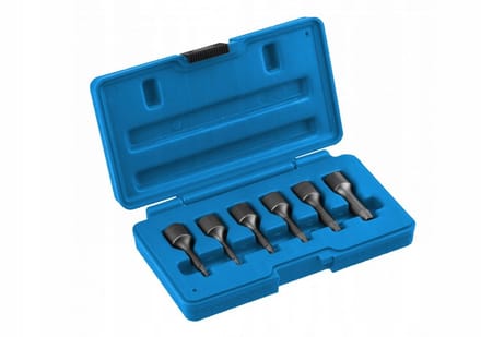 Set van 6 Schroefverwijderaars voor Beschadigde Schroeven