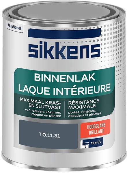 Sikkens - Binnenlak Hoogglans - T0.11.31 - Mengverf - 750 Ml