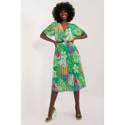 Botanical Mood Dress - Groen / One Size