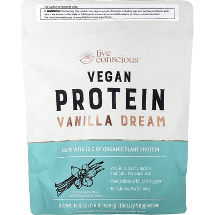 Vegan Eiwit, Vanilla Dream, 520G (1.15lb)